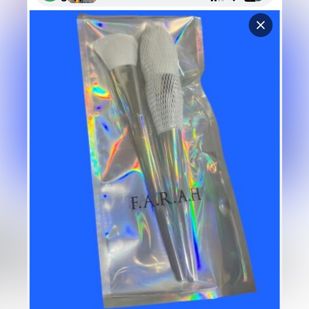 F.A.R.A.H essential duo makeup brush set NWT - Picture 1 of 1